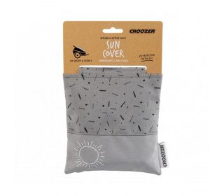 Osłona przeciwsłoneczna Sun Cover do Croozer Kid 1 Stone Grey`