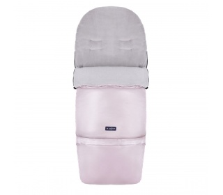 Śpiworek dla dziecka Zaffiro Nego Pastel pluszowy Pink Powder
