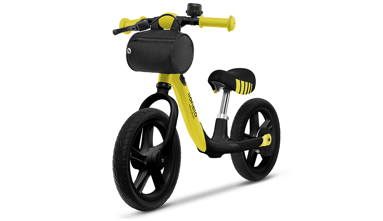 Pierwszy pojazd dla dziecka — rowerek biegowy Lionelo Arie Lemon
