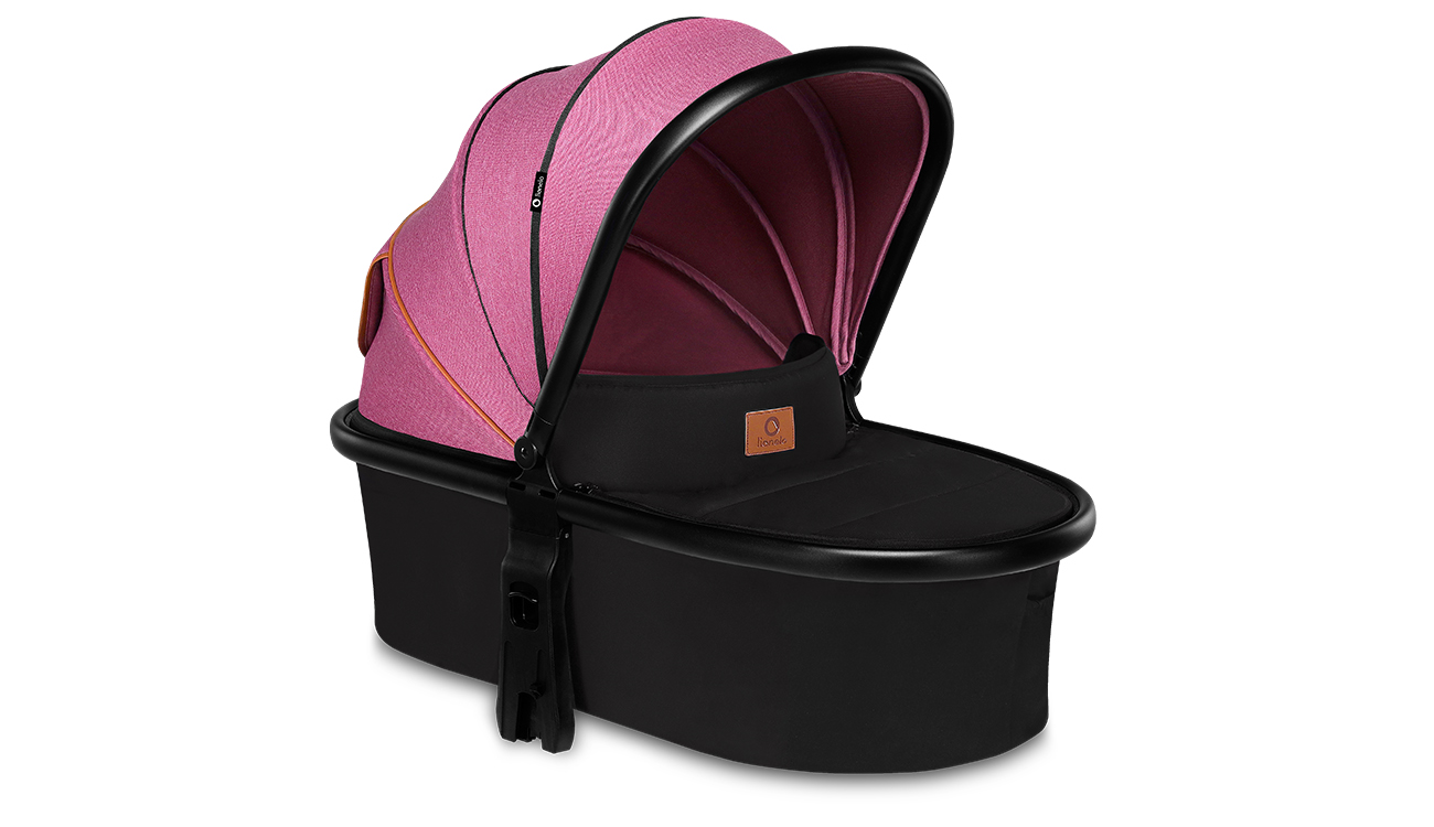 Wózek wielofunkcyjny Lionelo Riya 3w1 Pink Violet